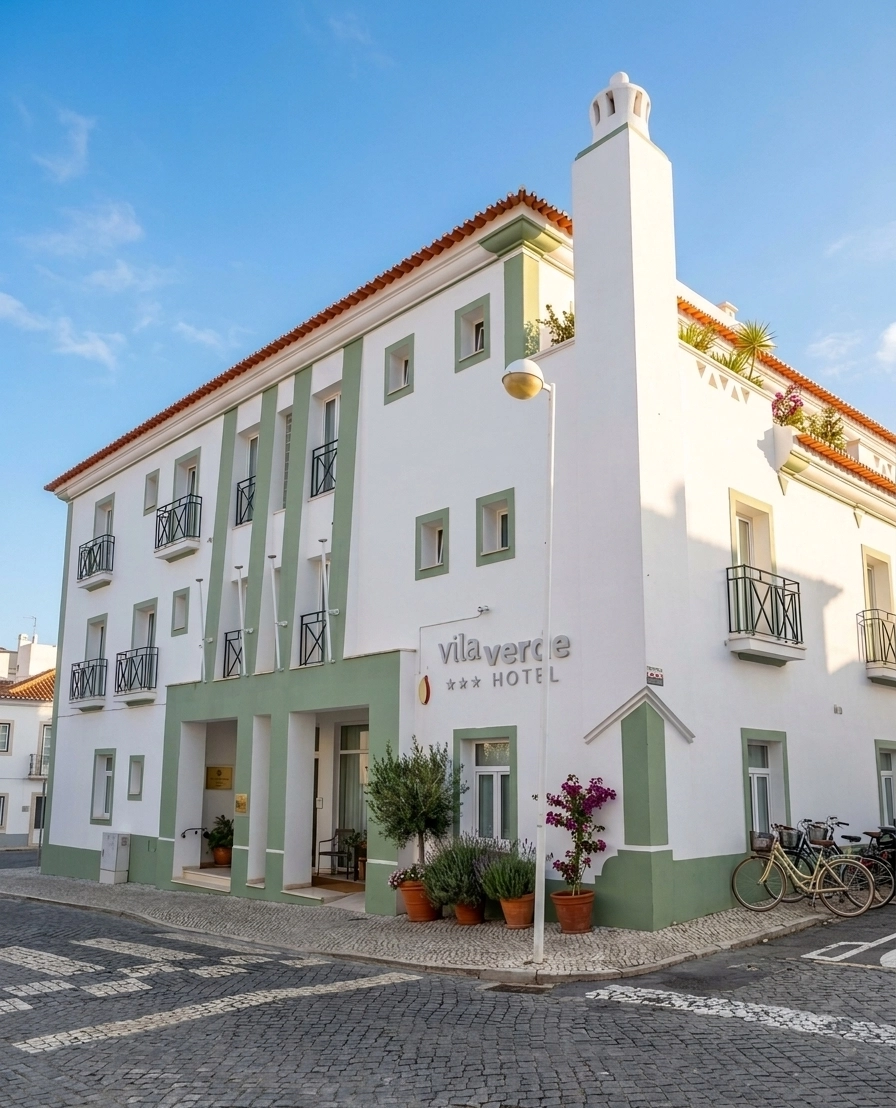 Hotel Vila Verde - fachada em Castro Verde